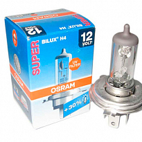 Автолампа OSRAM H4 (60/55) 64193SUP P43t-38+30% SUPER 12V /10/100 HIT